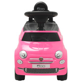 Samochód jeździk Fiat 500, różowy