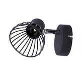 Lampa ścienna kinkiet 1X40W E14 czarny FLY 91-61881