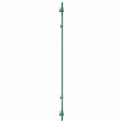 Panel ochronny do kuchni, biały, 70x50 cm, szkło hartowane