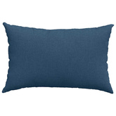 Poduszki na sofę 2 pcs Niebieski 60 x 40 cm tkanina