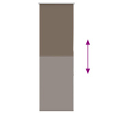 Roleta zaciemniająca Coffee 50x175 cm Szerokość tkaniny