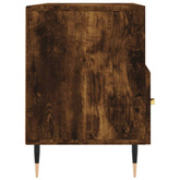 vidaXL Szafka pod TV, przydymiony dąb, 102x36x50 cm