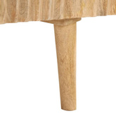 vidaXL Szafka pod TV, 140x30x49 cm, lite drewno mango