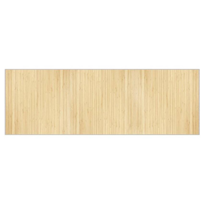 vidaXL Dywan prostokątny, jasny naturalny, 100x300 cm, bambusowy