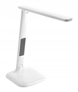 Lampka biurkowa GLINEAR 420lm ściemnialna biała