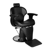 Gabbiano fotel barberski Igor czarny 132209