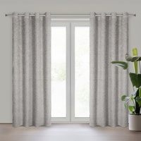Zasłona Tiffany srebrna 135x250