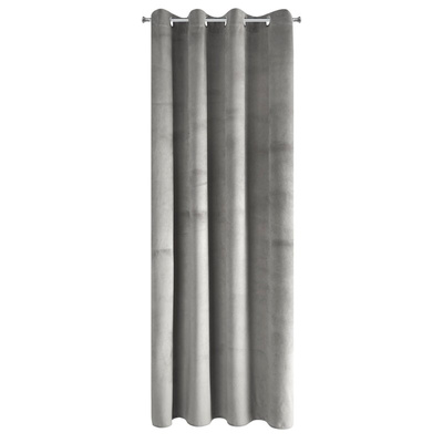Zasłona Pierre szara 140x250