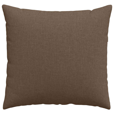 Poduszki na sofę 2 pcs Brązowy 50 x 50 cm tkanina