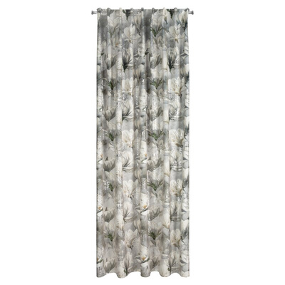 Zasłona Sandy stalowa 140x300