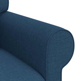 Sofa Niebieski 155 x 82 x 80 cm tkanina