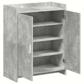 Szafka na buty z drzwiami Betonowy szary 73,5 x 36 x 92 cm