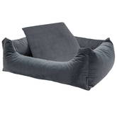 Madison Legowisko dla psa Velvet, 120x95x28 cm, szare