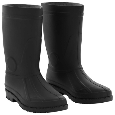 Buty deszczowe PVC Rozmiar 45 Czarny