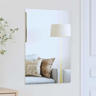 Lustro ścienne Prostokątny 70 x 50 cm szkło hartowane