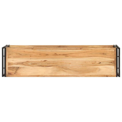 vidaXL Szafka pod TV, 120x30x40 cm, lite drewno akacjowe