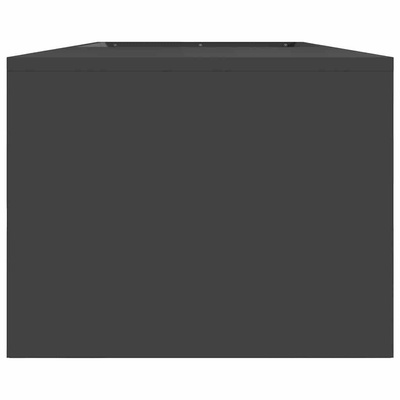 Kominek Czarny 160 x 45 x 35 cm Stal