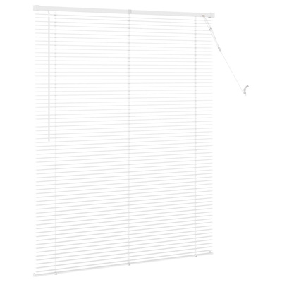 Żaluzja wenecka Biały 150 x 110 cm 25 mm PVC