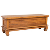 vidaXL Szafka pod TV, 110 x 35 x 40 cm, lite drewno tekowe