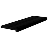 Stopnie schodowe, 4 szt. brązowoczarne 80x25x2cm lite drewno dębowe