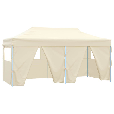 Namiot Imprezowy Kremowy 291 x 580 x 315 cm Materiał Oxford