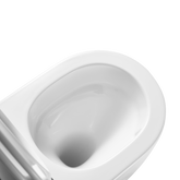 Miska wc podwieszana, qfs, korfu okrągła, z deską wolnoopadającą CE-95-001-L Invena