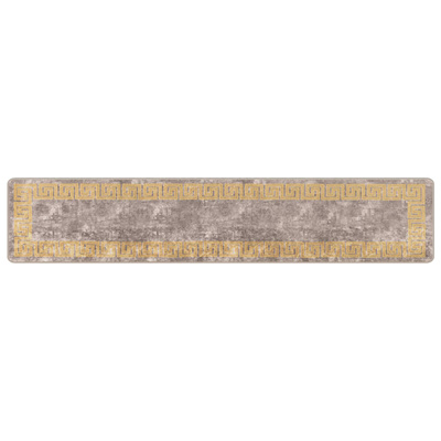 Chodnik dywanowy MARSA Szary 50 x 250 cm Poliester i PVC