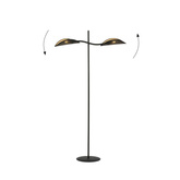 Lampa stojąca LOTUS LP2 BLACK/GOLD