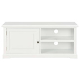 Szafka pod TV, biała, 90x30x40 cm, drewniana vidaXL