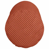 Poduszki Wałkowe 2 pcs Czerwono-pomarańczowy ? 15 x 40 cm