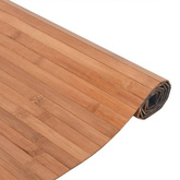 vidaXL Dywan prostokątny, naturalny, 60x100 cm, bambusowy