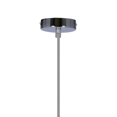 Avola Lampa Wisząca Chromowy 26 1X60W E27 Klosz Biały