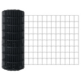 Ogrodzenie Euro 0,6 x 50 m Żelazo pokryte PVC Szary
