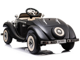 Auto Na Akumulator Mercedes 540K Klasyk Premium Światła LED MP3 Czarny