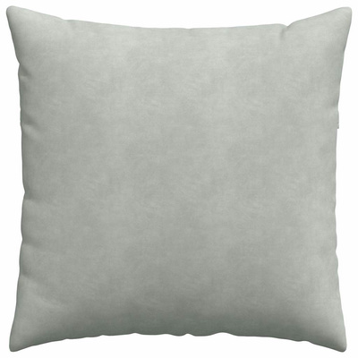 Poduszki na sofę 2 pcs Jasnoszary 80 x 80 cm Tkanina sztruksowa