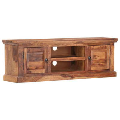 vidaXL Szafka pod TV, 120x30x40 cm, lite drewno sheesham