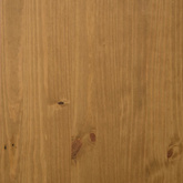 Kredens z przeszklonymi drzwiami FLAM, 110x40x80 cm, lita sosna