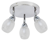 Lampa sufitowa Rico oprawa LED 3-punktowa do salonu metalowa