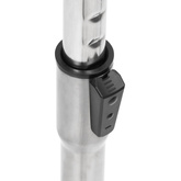 Stojak na plakat A4, srebrny, stop aluminium