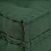 Modułowa sofa zielony 70x70x36 tkanina