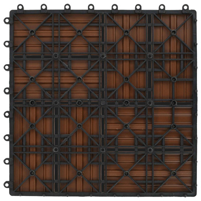 Płytka Tarasowa 11 pcs brązowy 30 x 30 cm