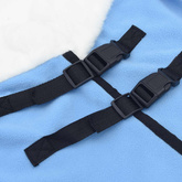 Koc dla Koni Jasny błękit 105 cm Polarowy fleece