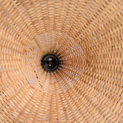 Lampa Wisząca Boho 3 Kapeluse z Bambusa Abruzzo Isabella 40cm E27