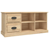 vidaXL Szafka pod TV, kolor dąb sonoma, 102x35,5x47,5 cm