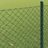 Ogrodzenie łańcuchowe 10 x 1,4 m Stal zielony