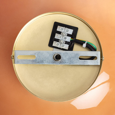 Kinkiet szklany czaerwony E14 Abruzzo Sfero