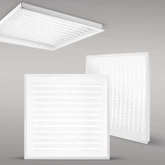 Natynkowa oprawa rastrowa LED - IP44 - Neutralna barwa - 45W