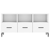 vidaXL Szafka pod TV, biała, 102x36x50 cm, materiał drewnopochodny wariant 7