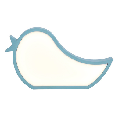 bird lampa stołowa dla dziecka led iq kids niebieski