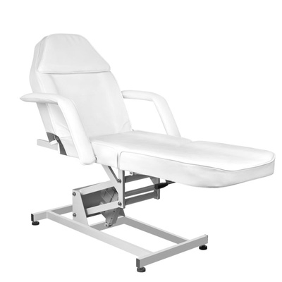 Fotel kosmetyczny elektr. Azzurro 673A 1 siln. biały 122422